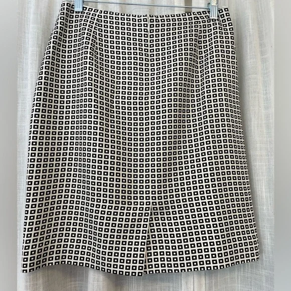 Ann Taylor 100% silk fully lined mini skirt size 6 - Picture 3 of 7